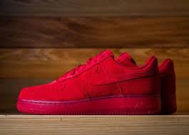 Nike Air Force 1 07 Lv8 Gym Red Suede 718152 601 135 Red Sneakers Adidas Shoes Outlet Nike