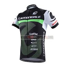 2016 team cannondale road bike wear riding jersey top shirt maillot cycliste black green