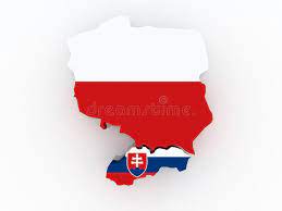 Poland v slovakia is go. Map Of Poland And Slovakia Stock Illustration Illustration Of Poland Symbol 35179248