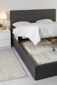 Ikea bett 80x200 ohne lattenrost sehr guten zustand nur die ecke im bild zu sehen ist aber kann man. Gvarv Bettgestell Mit Aufbewahrung Skiftebo Dunkelgrau Grau 180x200 Cm Bettgestell Schlafzimmer Einrichten Bett Ideen