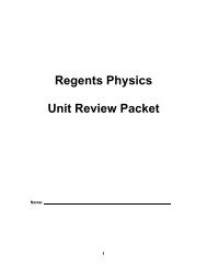 The physical setting by bernadine hladik. Physics Review Answer Key