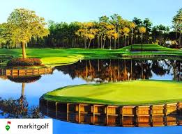 Par 4 | yards 384most players will hit tee shots with a fairway wood or long iron, but accuracy is paramount thanks to a deep fairway. Dream Golf Courses On Instagram Tpc Sawgrass Number 17 Tag A Mate Who D Dunk It In The Water On This Hole By Markitgolf Foll Golf Courses Golf Instagram