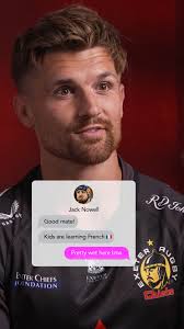 "Who was the last rival rugby player you texted?" 📱⚔️