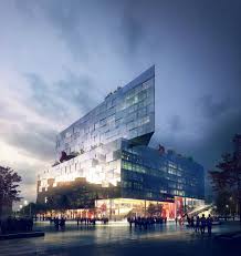 Berlin Axel Springer Medien Campus In Planung Page 10 Architektur Visualisierung Coole Architektur Futuristische Architektur