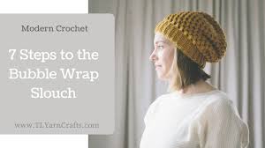 How to knit the wrapped stitch. Modern Crochet Create The Perfect Puff Stitch Beanie Toni Lipsey Skillshare
