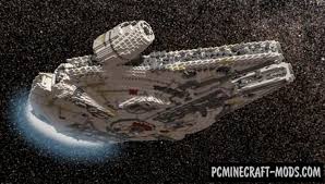 Upload a minecraft schematic file and view the blocks in your browser details: Star Wars Millennium Falcon Art Map For Mc 1 17 1 16 5 Pc Java Mods