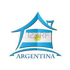 Icono De La Casa Hecha De La Bandera De Argentina Imagenes De Argentina Ilustraciones Bandera Argentina