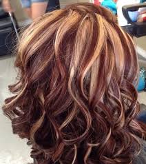 Cherry red hair with blonde highlights. 34 Elegant Burgundy Hair Ideas For Straight Waves Curls Kinks