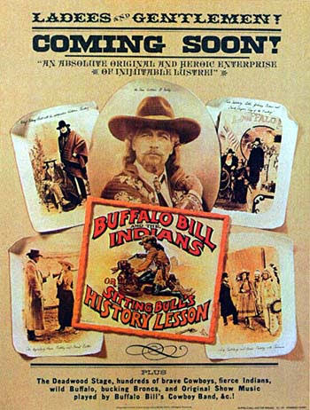 Buffalo Bill And The Indians, Or Sitting Bull's History Lesson- Soundtrack  details - SoundtrackCollector.com