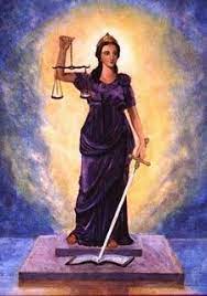 Metafísica Rosario Regina - YO SOY invocando a la amada Lady Portia, Diosa de la Justicia Divina, para que resuelva esta situación en armonía para todo el mundo, de acuerdo con la
