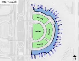 Major us and canadian airports maps iata codes and links. Dallas Fort Worth Dfw Airport Terminal Map