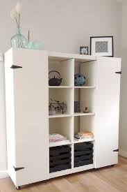 Diy Ikea Kallax Cabinet Ikea Furniture Hacks Ikea Kallax Shelf Ikea Diy