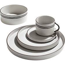 Black And White Dinner Plates Pitch Matte Black Dinner Plate Reviews Cb2 Dinner Plates Plates Unique Dinner