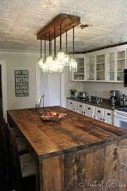 rustic homemade kitchen islands