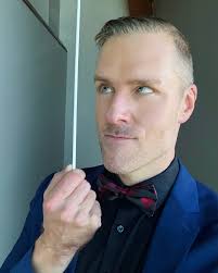 happy proud grateful conductor #conductor #stickman #musician  #musiciansofinstagram #singer #singersofinstagram #face #eyes #blueeyes  #jawline #fiveoclockshadow #scruff #scruffy #zaddy #guyswithink #gay  #instagay #gayselfie #gaygram #menstagram #pride ...