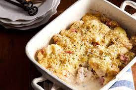 Chicken Cordon Bleu Casserole Recipe Recipe Hungry Girl Recipes Healthy Casserole Recipes Chicken Cordon Bleu