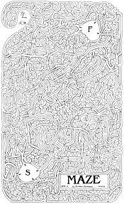 10 Printable Mazes Nearly Impossible To Solve Printable Mazes Hard Mazes Maze Worksheet