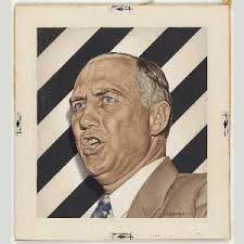 Artwork Replica Strom Thurmond, 1948 by Ernest Hamlin Baker (Inspired By)  (1889-1975)