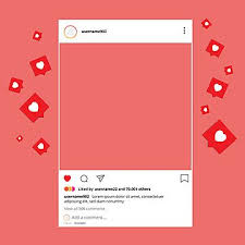Netclipart is a free png clipart & silhouette images platform. Frame Interface With Love Or Heart Emojis Ig Interface Interface Frame Png Png And Vector With Transparent Background For Free Download Instagram Frame Instagram Logo Poster Background Design