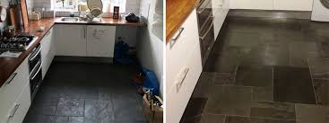seal for dirty slate kitchen tiles