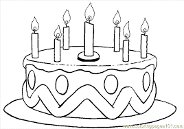 Printable Birthday Coloring Pages Free Printable Coloring Page Birthday Coloring Page 05 Entertain Birthday Coloring Pages Candy Coloring Pages Cake Drawing