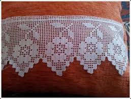 Dantel Yastik Kenar Modelleri Filet Crochet Dantel Tig Desenleri