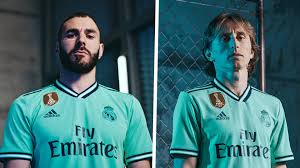 Adidas real madrid 2019/20 away #18 luka jovic jersey. Adidas And Real Madrid Reveal Third Kit 19 20 Goal Com