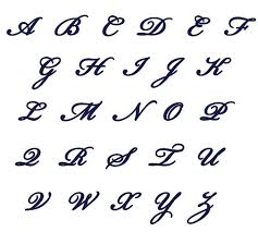 Teach your pupils to dot their i's and cross their t's with this traceable handwriting worksheet that doubles as a correct letter formation chart. Sample Calligraphy Alphabet Wikihow Alphabet Writing Style Calligraphy Alphabet Hand Lettering Alphabet