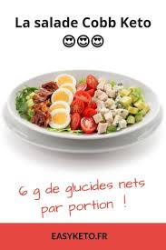 Salade Cobb Keto Aliments Cetogenes Salade Cobb Aliments Keto