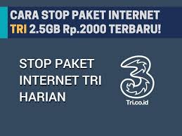 Cara stop paket tri 5gb. Cara Stop Paket Tri 2 5 Gb 2000 Terbaru Teknorizen