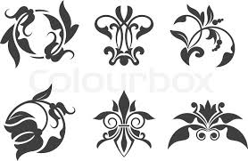 Vintage flower vanity lamp, floral boudoir antique table lamp, vintage tabletop gold bronze lamp white porcelain home decor accent lamp. Antique Vintage Floral Patterns Stock Vector Colourbox