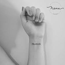 Tatuaje Frase Saudade Por Nena Tattoo Diana Opazo Tatuajes Para Mujeres