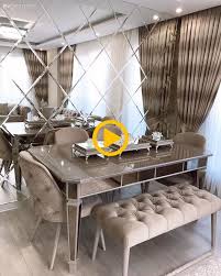 Diamantspiegel Salon Bank Steppen Gepolsterter Stuhl Kapitalvorhang Creme Wandzusatze Wohnzimmer Spiegel Haus Deko Esszimmer Dekor Ideen