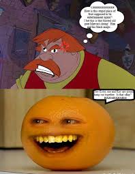 Secret agent orange (annoying orange graphic novels) Ector Is Annoyed By Annoying Orange By Seville Spain On Deviantart
