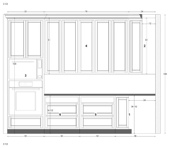 Base cabinets, wall cabinets, and tall specialty cabinets all have their own range of standard sizes. 9ft Kitchen Ceiling Tall Cabinets To Ceiling Or One Normal Size With