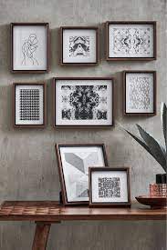 Buy Walnut Jay 8 Pack Of Frame מנקסט ישראל Home Decor Wall Art Decorative Accessories Frame