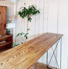 アイアンレッグ ハイカウンターテーブル鉄脚 店舗什器 店舗デザイン 店舗家具 オーダー家具 カウンターテーブル かっこいいインテリア 装飾のアイデア