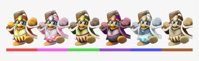 If the 'download' 'print' buttons don't work, reload this page by f5 or command+r. King Dedede Palette King Dedede Smash Skins 768x172 Png Download Pngkit