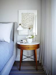 While you may not like them all, we round is a peculiar shape for a nightstand because it doesn't fit flush against the wall which is inevitably modern is a term usually referring to a specific range of 20th century design philosophy, from the art. Round Mid Century Modern Bedside Tables Design Ideas