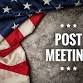 Post Meeting event in Otsego, MI