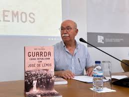 Manuel Sanches explica quem foi José de Lemos, na Biblioteca Municipal  Eduardo Lourenço, na Guarda