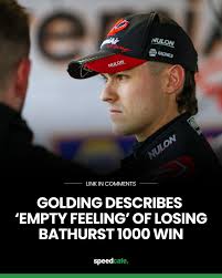 Golding crossed the finish line first 🏁