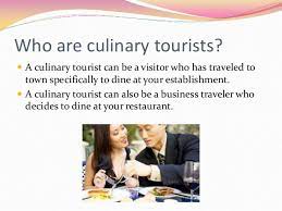 Culinary Tourism