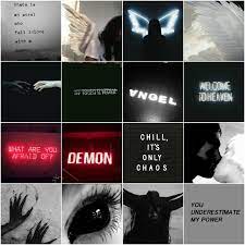 Perfect for warrior,drow,demon,gods, monsters, halloween and more. Out Of Order Angel And Demon Aesthetic