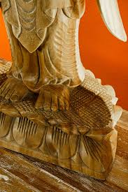 Chinese hand carved wooden tibetan buddhism sakyamuni buddha head statue. Bali Furniture Suar Solid Wood Buddha Carving Statue Kinaree
