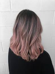 Dusty Pink Quartz Pink Rose Gold Pastel Pink Balayage Ombre Dusty Pink Hair Hair Color Pink Hair Styles