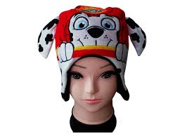 Chlapecká čepice TLAPKOVÁ PATROLA MARSHALL zimní s 3D ušima