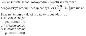 Biaya produksi cost of product ppt download from slideplayer.info. Contoh Soal Biaya Produksi Minimum Idschool