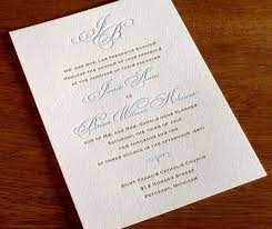 Blacktie Letterpress Wedding Invitation Monogram Invitatio Classic Wedding Invitations Formal Letterpress Wedding Invitations Letterpress Wedding Invitations