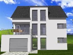 Efh Mit Garage Unter Der Terrasse Haus Hanglage Haus Mit Einliegerwohnung Haus Mit Garage